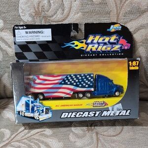 Ada Hot Rigz All-American Hauler - Blue and Red